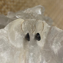 Driftwood Dreams - Thin Cowrie Shell Hoops