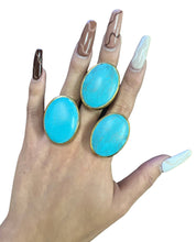 Soldered Turquoise Fashion Ring