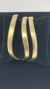 Stackable Brass Bangles