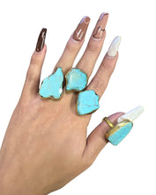 Soldered Turquoise Fashion Ring