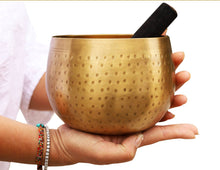 Tibetan Gong Meditation Singing Bowl Complete Set: Medium