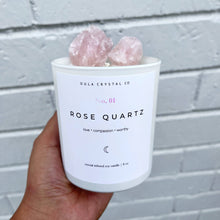 Rose Quartz Candle