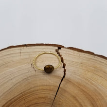 Dainty Natural Crystal Ring