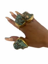 Soldered Turquoise Fashion Ring