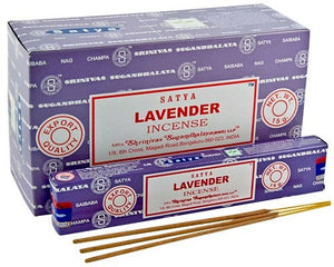 Satya - English Lavender Incense Sticks (15 g.)