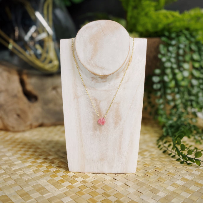 Noelani Hawaii Jewelry -  Love Rhodochrosite Necklace