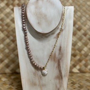 Driftwood Dreams- Hapa 'Opihi Necklace