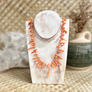 Lanai Atelier - Coral + Amazonite Necklace
