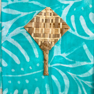 Handmade Tahitian Hand Fan