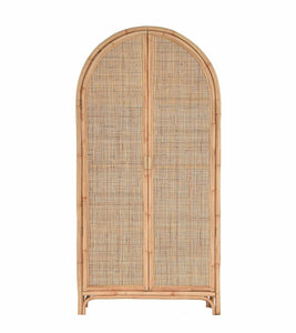 Cane Armoire Cabinet