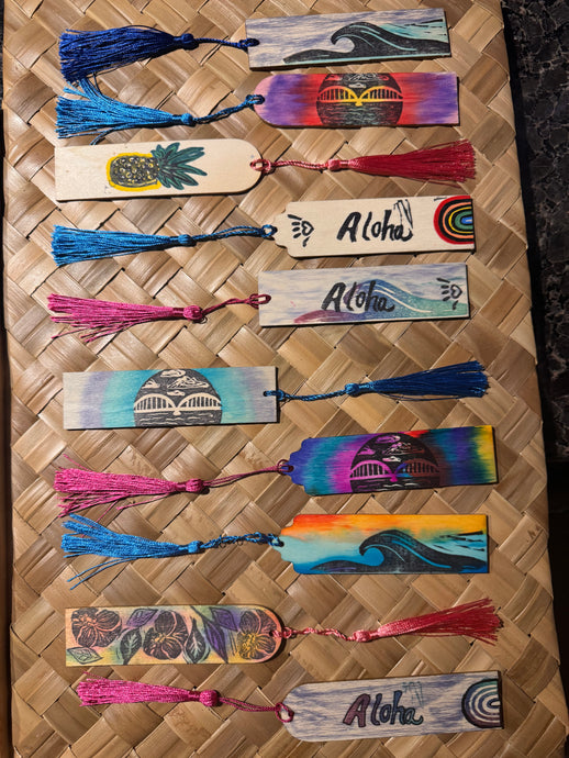 Studio Marava - Hand Painted Bookmarks