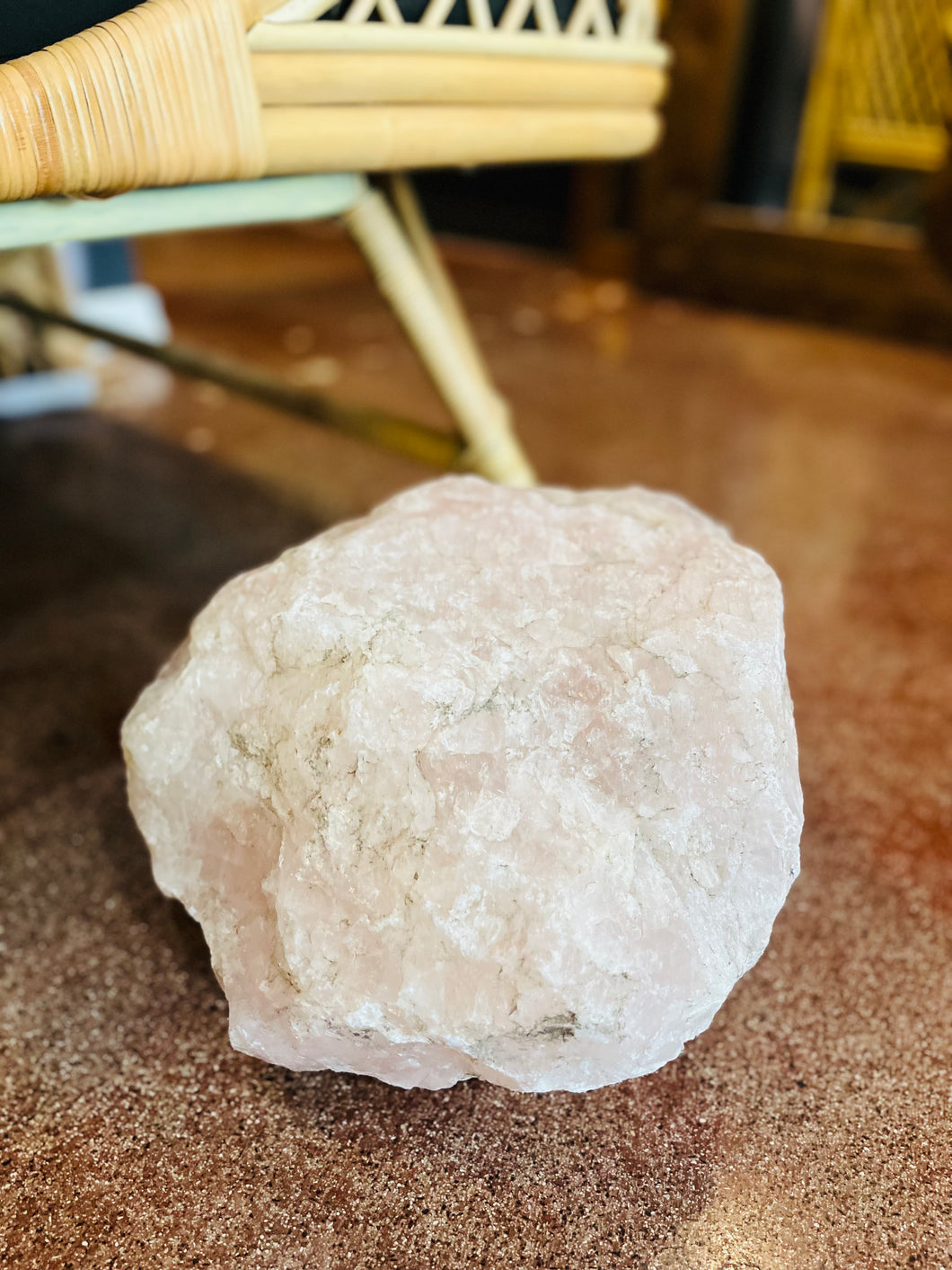 Large Rose Quartz Crystal