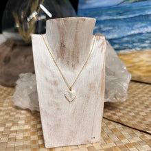 Driftwood Dreams- Mother of Pearl Monstera Necklace