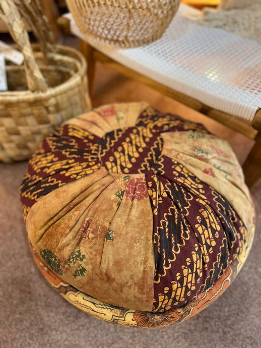 Big Batik Pouf Pillow (24