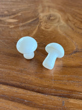 Mini Crystal White Agate Mushrooms