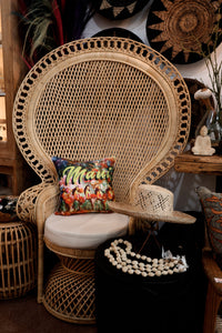 Woven Style Peacock Chair (TAN)