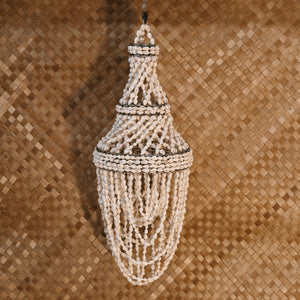 Emily White Shell Chandelier