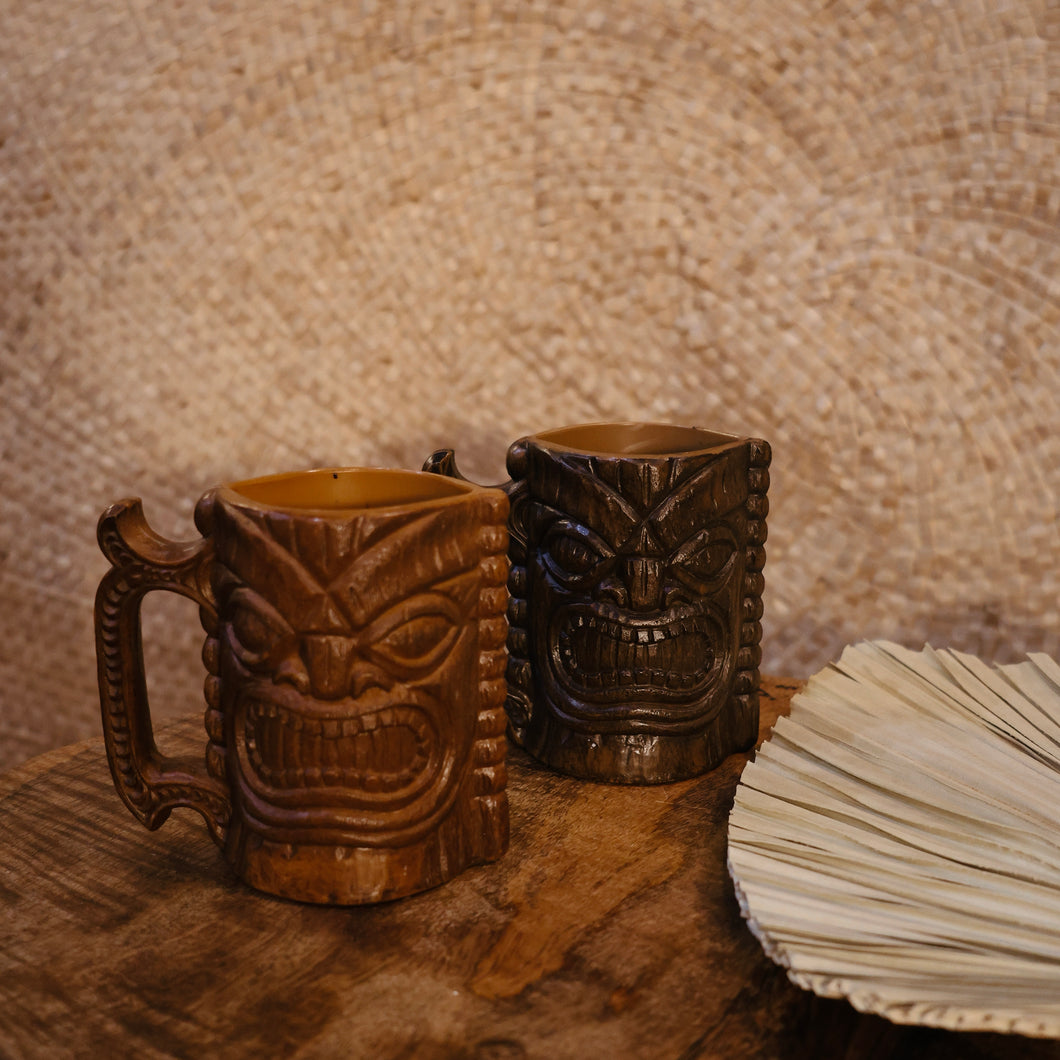 Vintage Tiki Mugs