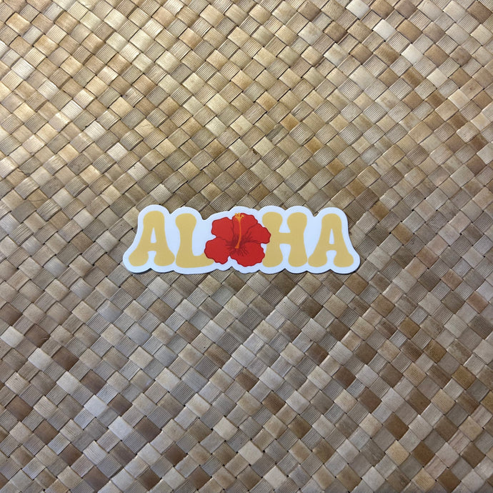 Katie Lily - Aloha Hibiscus Sticker