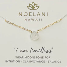 Noelani Hawaii Jewelry - Infinity Moonstone Necklace
