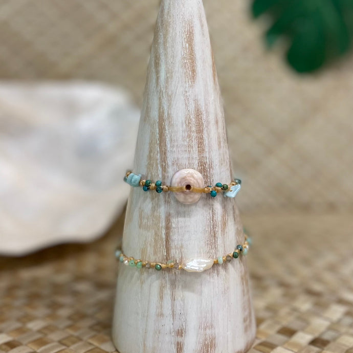 Beach Girl Jewels - Beaded Woven Bracelet