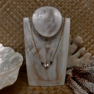 Driftwood Dreams - Puka Pearl Necklace
