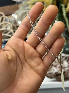 Washed up jewelry-Angel link bracelet