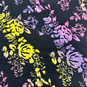 Neon Floral Pareo