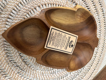 Hardwoods leaf Natural Wood Tray