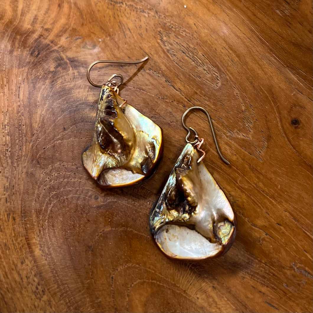 Shell Drop Earring