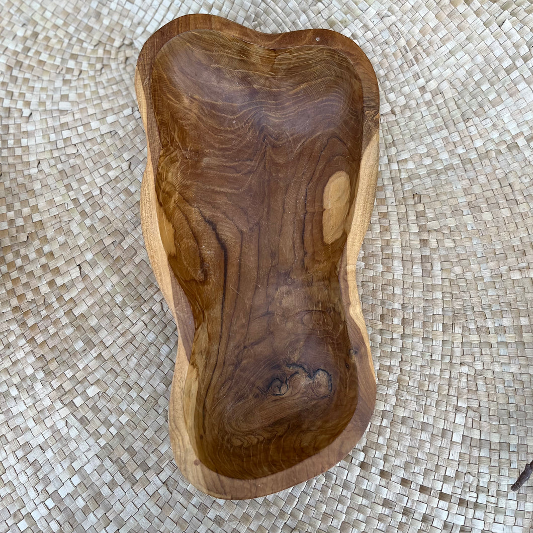 Medium Thin Teak Bowl