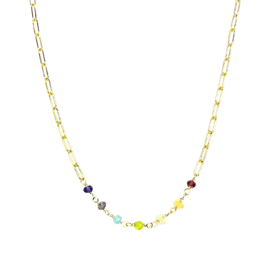 Noelani Hawaii Jewelry - Rainbow Chakra Necklace