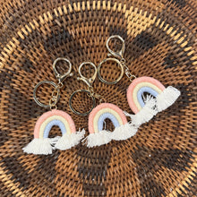 Mini Boho Rainbow Keychain