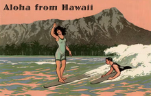 Vintage Hawaii Stickers