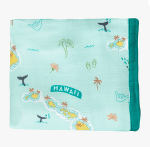 Coco Moon -  Kuu Home O Hawaii Baby Quilt