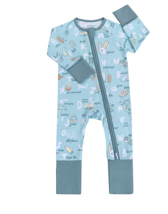 Coco Moon - Surfing ABCs Coverall