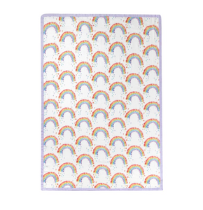 Coco Moon - Flower Shower Throw Blanket