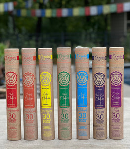 Premium 7 Chakra Incense Sticks Set