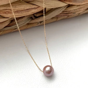 Emakai - Simple Floater Pearl Necklace
