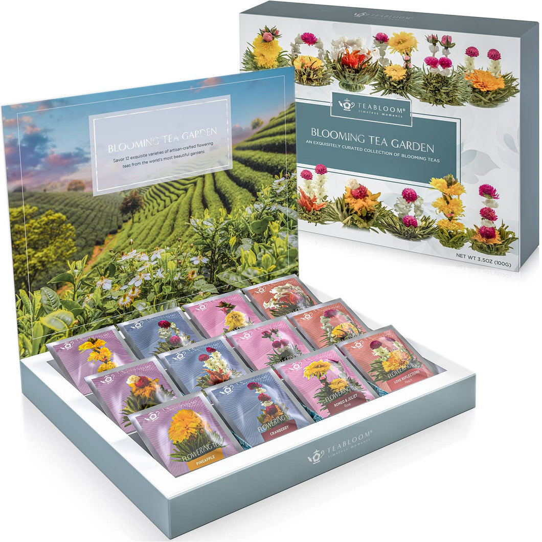 Teabloom Flowering Tea Chest - Blooming Tea Garden