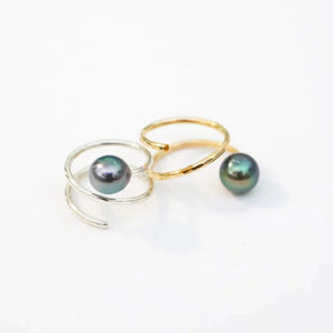Beach Girl Jewels - Pearl Wrap Ring