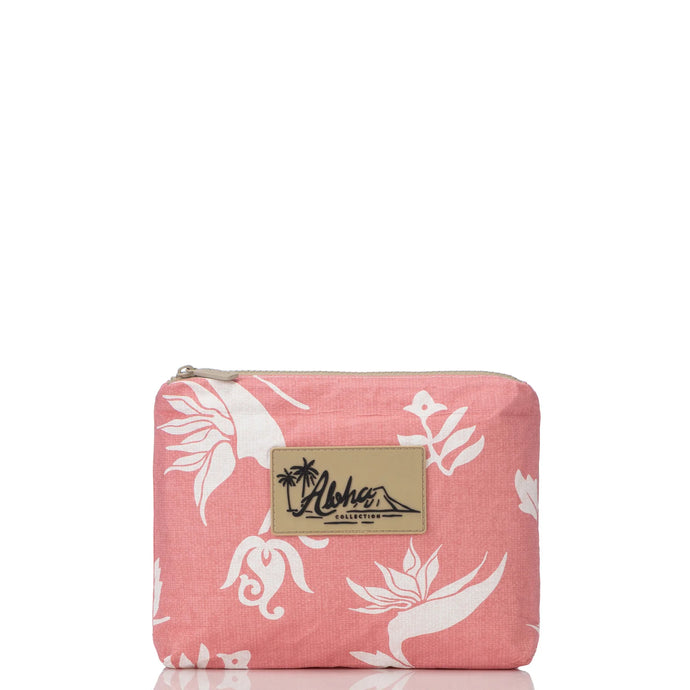 Aloha Collection Small Pouch - Peleko Vintage Red