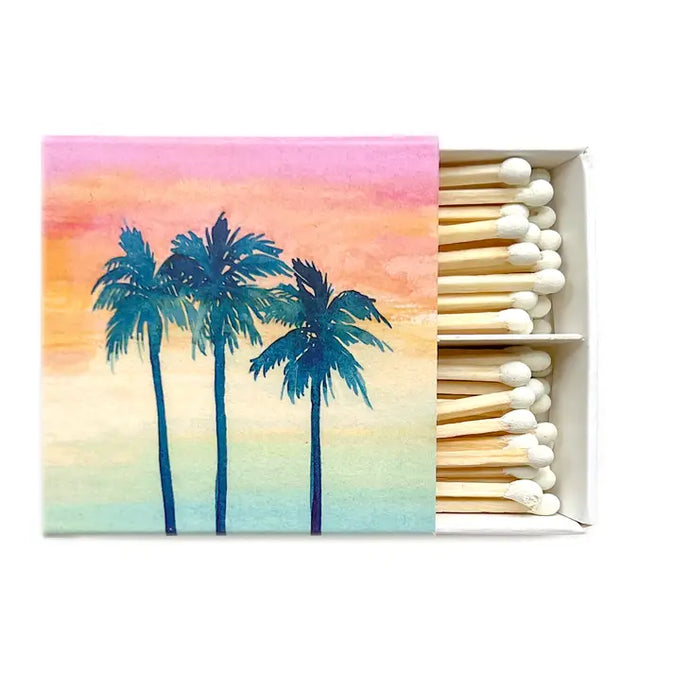 Sunset Palm Tree Matches