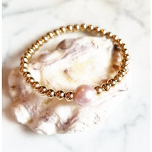 Mermaid Pink Pearl Bracelet