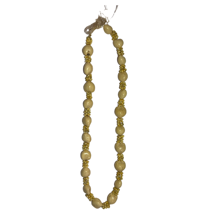 Kukui Nut & Puamana Shell Lei