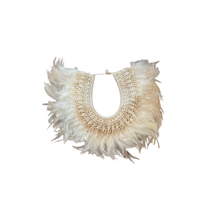 White Chunky Wall Necklace