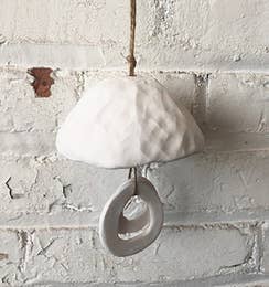 Porcelain Chime w Double Oval Ringer