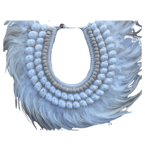 Morgan Feather Wall Necklace