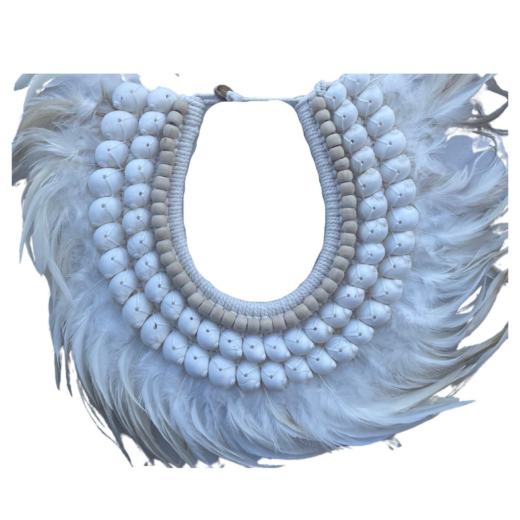 Morgan Feather Wall Necklace