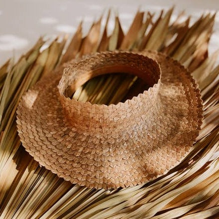 Lauhala Puka Hat